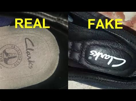 how to notice a fake clarks shoes